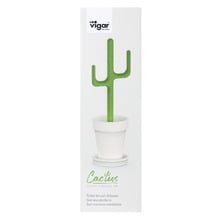 2 Piece Cactus Toilet Cleaning Set